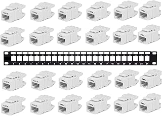Keystone brewing panel empty at 24 ports 1U, cat5, cat5e, cat6, cat6a, utp, 19 racks design (24 keystones).. From phone accessories to home decor — DIAYTAR Nigeria ships it fast.