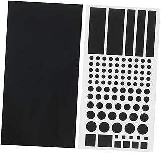 Hemobllo 2 sheets of LED blackout stickers, light gradation stickers, label stickers, LED TV light shade stickers, light stickers, blackout stickers of LED light blocking, for electronic lampshade.. DIAYTAR NIGERIA makes online shopping accessible with our comprehensive platform and prompt delivery service.