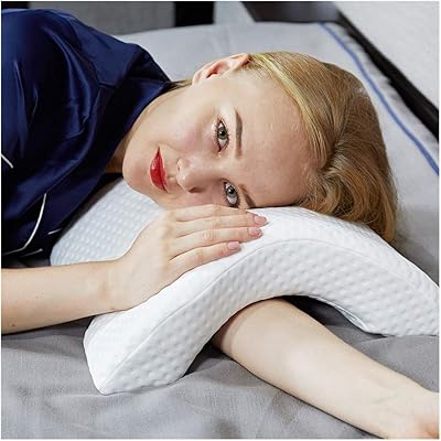 Memory foam pillow with hole for the arms, office sleeping pillow, hand anti-engagement, cervical pillow healthy multifunction for couple, patent 2019, 1 package.. Discover the convenience of DIAYTAR NIGERIA's vast e-commerce platform with delivery in just 5-8 days.