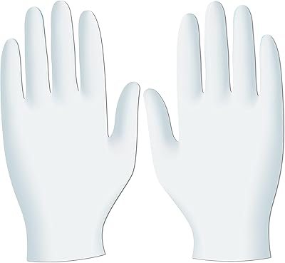 Disposable gloves in WOC vinyl, transparent, 100 pieces (size L).. Experience shopping freedom with DIAYTAR NIGERIA's vast selection and dependable nationwide shipping.