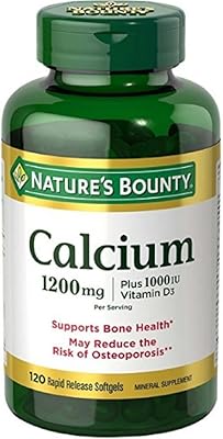 Nature's Bounty Calcium Plus Vitamin D 1200 mg, 120 capsules (package of 2).. Experience retail therapy without the financial stress at DIAYTAR NIGERIA's budget-friendly marketplace.