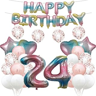 24th anniversary balloons Decorations 24 rainbow balloons party supplies in latex.. Your shopping aspirations fulfilled at DIAYTAR NIGERIA with competitive prices and reliable delivery.