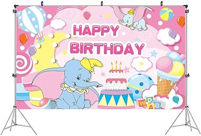 DUMBOELEPHANT FISAPBXC Backpack for elephant photography, backdrop for photography, Background for birthday, Elephant's cartoon festival, DUMBO birthday decoration.. Transform your online shopping experience with DIAYTAR NIGERIA's affordable and diverse marketplace.