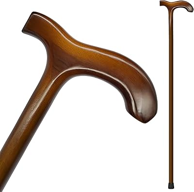 Wooden walking rod Flydrome for men and women, 1 wooden walking rod, 36 -inch wooden walking rod for men and women, ergonomic wood rod for the elderly.. Say goodbye to long wait times — DIAYTAR Nigeria ships in just 5–8 days!