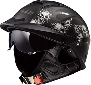 LS2 Unisex adult half-casque helmets with sun visor (Bone, M).. Find more for less — only on DIAYTAR Nigeria.