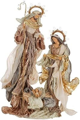 Christmas figurine of the Holy Family Mark Roberts 2013, Grande, 37 " - Traditional Christmas decoration, Nativity figurine to collect.. Shop smarter with DIAYTAR Nigeria — from household essentials to electronics, we have everything you need. Plus, our delivery is fast, secure, and arrives between 5 and 8 days.