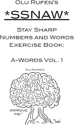 Stay Sharp exercise notebook with numerals and words from Olu Rufen: A-Words Vol. 1.. Shop confidently with Nigeria's most trusted e-commerce platform, offering swift and affordable delivery.