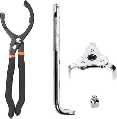 Game of 4 Tanstic oil filter keys, 12 -inch oil filter pliers, oil filter with oil filter with adjustable jaws with Square screwdden handle 1/2.. Experience shopping freedom with DIAYTAR NIGERIA's vast catalog and nationwide 5-8 day shipping.