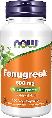 Now Fenugreek (Trigonella Funograsoicum) 500 mg plants based on plants, 100 vegetarian capsules.. Shop from Nigeria's largest product selection at DIAYTAR, with budget-friendly prices and swift delivery.