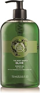 Olive shower gel from The Body Shop / Oil Shower Gel up to 750 ml.. DIAYTAR NIGERIA: Making quality accessible to all Nigerians with affordable prices and quick delivery.