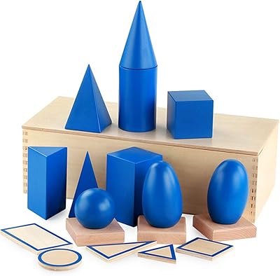 Set of wooden montessori geometry, large 3D solid geometric shapes, mathematical toys, educational toys for preschool children.. Experience shopping without compromise at DIAYTAR NIGERIA, with vast selection and quick delivery.