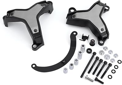 Motorcycle engine protection cursors, side protective pads, body parts for Yamaha MT09 MT09 Tracer 9 GT 2021 2022 (Silver stainless steel).. E-commerce made for Nigeria — fast delivery and low prices at DIAYTAR.