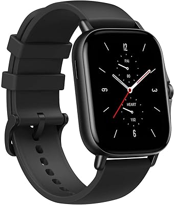Amazfit Gts 2 black watch midnight.. Save more, wait less — DIAYTAR Nigeria delivers faster than ever.