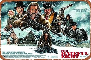Classic poster of the film Quentin Tarantino The Hateful Eight, Retro Metal Panel for the House, Coffee, Restaurant, Bar, Pub, Boutique, 8x12 Wall Decoration.. Discover endless shopping possibilities at DIAYTAR NIGERIA, with budget-friendly prices and reliable delivery.
