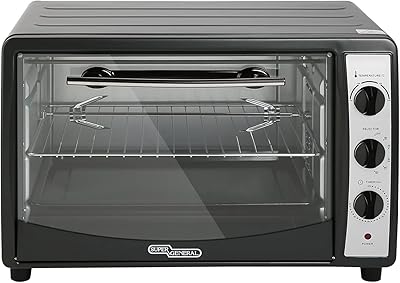 Super General - Black, (42 L) electric microwave oven, SGE O046KRC.. DIAYTAR NIGERIA: Making quality accessible to all Nigerians with affordable prices and quick delivery.