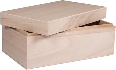 Natural wood box Rehair with lid for manual work 62815000, wooden souvenir box, 20 x 12 x 9 cm.. DIAYTAR NIGERIA stands as your affordable shopping ally with nationwide delivery in just 5-8 days.