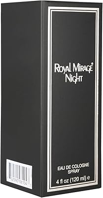 Night perfume for men of Royal Mirage - Eau de Cologne, 120 ml.. Experience the future of shopping with DIAYTAR NIGERIA's extensive selection delivered in just 5-8 days.