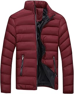 Light inflatable jacket in cotton for men, quilted, isolated, winter hot coat, zipper, sportswear, water resistant.. DIAYTAR NIGERIA: Bringing quality products to your doorstep at prices that won't break the bank.