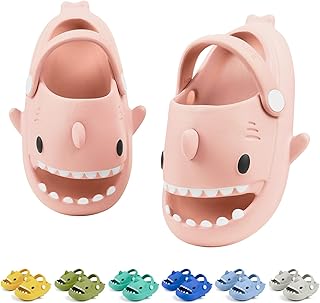Lakig Shark Cloud Design Pantoufles for children | Prenatal festive slippers for boys and girls | Pretty cartoon fish sandals for children | Sandals for the beach, the swimming pool and the house | Fast and non -slip drying.. One platform, endless products — welcome to DIAYTAR Nigeria.
