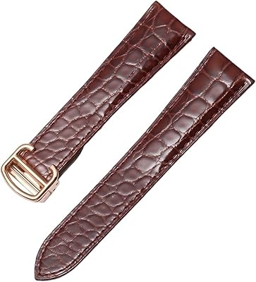 True leather watch bracelet Alligator for Cartier Solo Tank London Calibo Calibo Show Bracelet Men and Women 16mm 18mm 20mm 22mm 22mm.. Shop confidently with DIAYTAR NIGERIA's vast product range and budget-friendly nationwide shipping.