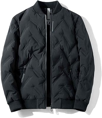 2021 Light and fine winter baseball jacket for men, hot and slim flat with casual padded, 100 % polyester fiber, windbreaker.. Thousands of items at your fingertips — DIAYTAR Nigeria makes it happen.