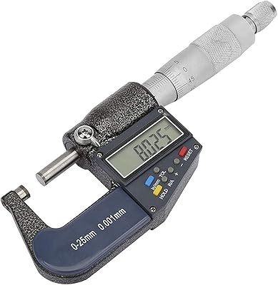 Digital micro-meter measurement tool, 0-25 mm thick gauge, 0.001 mm thick measurement tool wrench.. Shop across boundaries with DIAYTAR NIGERIA's comprehensive platform and budget-friendly delivery.