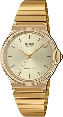 Casio MQ-24 watch from the Casio collection, standard analog display, gold, latest models, gold, last model, gold, last model.. DIAYTAR Nigeria combines variety, affordability, and speed — making your online shopping experience not only enjoyable but also cost-effective.