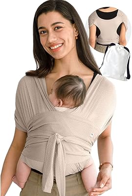 Skihd Summer Air mesh baby carrier, evacuating humidity, breathable and hassle, perfect for newborns up to 44 lb (beige, L).. Shop smart with DIAYTAR NIGERIA's vast selection and enjoy affordable shipping in just 5-8 days.