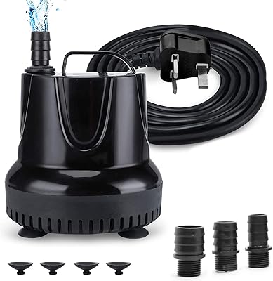 Senelux submersible pump, 1500L/H 40W with adjustable flow, aquarium fountain pump, ultra-silent water pump for swimming pool, aquarium, pond, hydroponics, ultra-facible water level with high lifting and 3 nozzles.. DIAYTAR NIGERIA revolutionizes online retail with our vast selection and cost-effective delivery options.