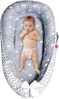 Sleeping bed for newborn, sleeping bed for toddlers in breathable and anti-allergic cotton, portable travel bed (05 wavy).. Order today, receive this week — shopping with DIAYTAR Nigeria is that simple.