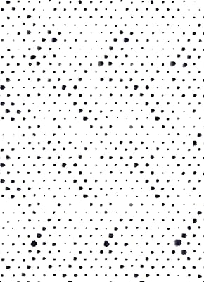 JL House modern vinyl wallpaper 8203-3, waterproof and oil resistant, black spot motif, size 44 cm x 300 cm, for wall decoration, for living room, bathroom, kitchen.. Shop without boundaries at DIAYTAR NIGERIA, offering extensive variety at prices you'll appreciate.