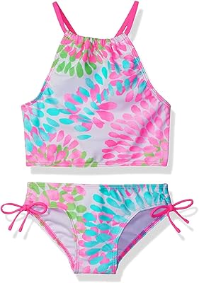 Beach clothing Two rooms with floral pattern Marguerite for girls 10 years old (pink, 11-12 years old).. Shop across categories at DIAYTAR NIGERIA with the confidence of prompt and budget-friendly delivery.