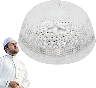 Islamic prayer hat kufi knitted a piece in stretch mesh for men.. Shop for everything you need at DIAYTAR NIGERIA, with budget-friendly prices and quick delivery.