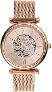 Automatic Fossil Carly Watch in Rose Gold Stainless Steel For Women, Me3175 model, Rose Gold.. DIAYTAR NIGERIA: Redefining e-commerce with affordable prices and reliable nationwide shipping.
