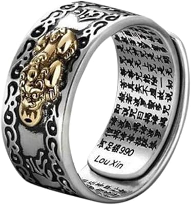 Buddhist jewelry ring adjustable in Pixu Charms alloy (Multicolored), alloy.. DIAYTAR NIGERIA delivers satisfaction with every purchase through our affordable and reliable service.
