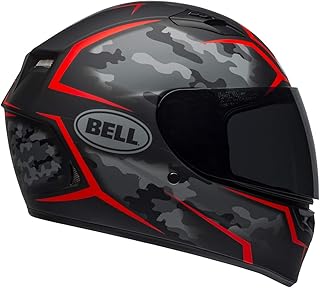 Bell qualifying full motorcycle helmet (Stealth Camo Matte Black/Red, Size M) (size L).. Shop with confidence at DIAYTAR NIGERIA, offering thousands of products with budget-friendly shipping.