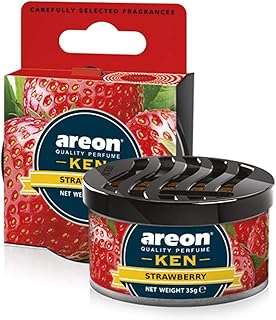 Car perfume Areon Ken - Strawberry, 1, AK01 pack.. DIAYTAR NIGERIA: Bringing affordable shopping solutions with a diverse product catalog delivered nationwide.