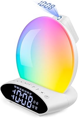 Wake up in the sun for sleepless sleeping, 7 -colored sleep help machine with sunshine simulation for children and adults, double alarm, rehearsal, FM radio, night light, bedside lamp, USB music player.. Your one-click solution to affordable shopping, DIAYTAR NIGERIA delivers quality products nationwide.