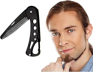 Stainless steel beard comb and mustache foldable comb for men.. Shopping has never been easier — DIAYTAR Nigeria delivers it all in 5–8 days.