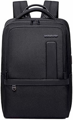 Extendable and durable backpack for laptop for school, travel and work with USB loading port for businesses, black, black, 44x31x20 cm.. Your go-to destination for affordable online shopping, DIAYTAR NIGERIA delivers in under 8 days.