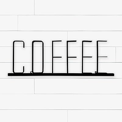 Barwild industrial firm metal coffee panel, decorative wall panel, vintage coffee interior decoration for kitchen, living room, home decoration.. Shop smarter with DIAYTAR Nigeria — affordable prices and a wide product range delivered in just 5 to 8 days.