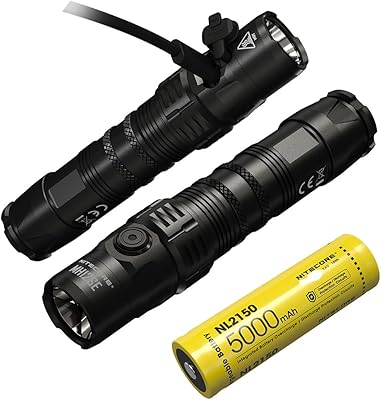 Pocket lamp Nightcore MH12SE Dual Fuel Elite Higher Performance, LED 1800 Lumens, 408 meters long, with USB Type-C Ecosensa SFT-40-W cable.. Nigeria’s trusted store online — DIAYTAR Nigeria never disappoints.