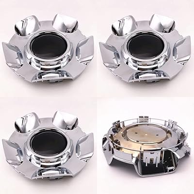 4 Piece of Car Custom Truck Chrome Black Opening Hub Central Capuchon For 2007-2014 Silverado Tahoe Suburban Avalanche 9597345.. Shop local, shop fast — DIAYTAR Nigeria delivers across the country.