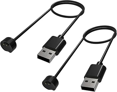 USB charger, magnetic charging cable compatible with Xiaomi Mi Band 5/Mi Band 6, USB Portable replacement adapter, 1.64 -foot load station.. DIAYTAR NIGERIA: Where smart shoppers find everything they need at prices they can afford.