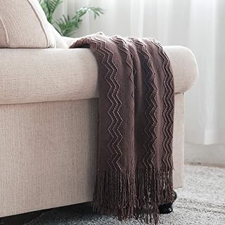 Textured and sweet sofa cover Bourina, knitted decorative cover, 50 \ "x60 \".. Shop from our extensive catalog at DIAYTAR NIGERIA and enjoy doorstep delivery in just 5-8 days.