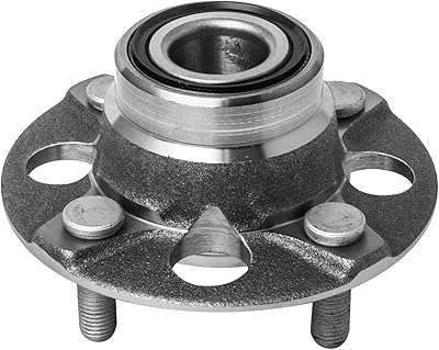 Rear wheel hub and left or right rolling mounting compatible with Acura El Honda Civic (FWD) CRX WAGOVAN AUQDD 513035 [axle with 5 crampons, no ABS].. DIAYTAR NIGERIA: Your partner in affordable shopping with nationwide delivery in just 5-8 days.
