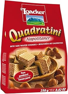 Mini Loacker waffles filled with hazelnut cream, 250 grams.. Fast. Reliable. Affordable. DIAYTAR Nigeria is all that and more.