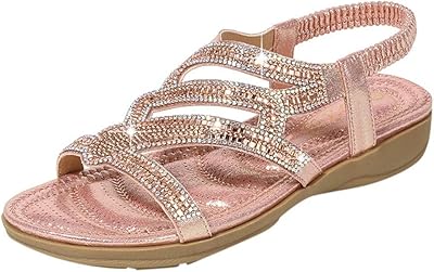 Summer sandals for women 2023 wedge sandals relaxed to put on shiny rhinestones open end summer sandals in fashion Summer beach sandals sandals for women casual sandals sandals.. DIAYTAR NIGERIA puts thousands of products at your fingertips with affordable prices and delivery within a week.