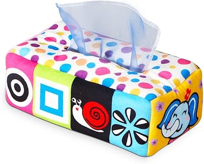 Magic handkerchief box for Babies Montessori toys of 6.. DIAYTAR Nigeria: Shopping that fits your budget and your schedule.