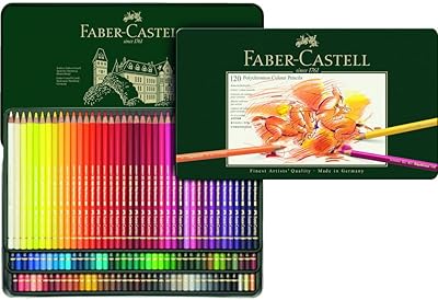 Polychromos-colored pencils for Faber-Castell artists, 120 colors in a flat metal box, matching, F110011.. DIAYTAR NIGERIA: Making quality accessible to all Nigerians with affordable prices and quick delivery.